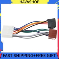 Havashop Radio ISO Wiring Harness Practical CD Player Adapter for Upgrade Replacement MITSUBISHI Pajero
