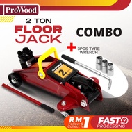 PROWOOD Car Jack 2 Ton Floor Jack 2 Ton Car Tyre Wrench Jek Kereta Jack Kereta Spanar Tayar Kereta P