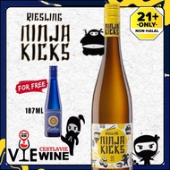 Ninja Kicks Riesling QBA Medium Dry White Wine 750ml 100% Duty Paid 100% Authentic Germany