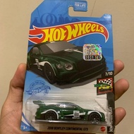 HOTWHEELS FACTORY SEALED BENTLEY GT3 CONTINENTAL GREEN (REFER GAMBAR)