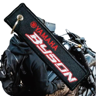 Gantungan Kunci Bordir Timbul Dua Sisi Yamaha Byson