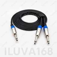 5Mtr Audio Cable Plus Akai 6.5mm Male To 2Akai 6.5mm Male Jack