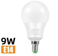 滿$100包順豐 E14 小螺絲頭 LED 9W 燈膽/單色 (白光,米黃)