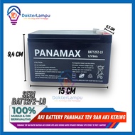Battery panamax 12V 9ah Battery dry Battery ups dry Battery portable speaker Battery electric motorc