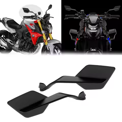 For F900R F900XR 2024 M1000R R nineT S1000R 2024 Motorcycle Fixed Wing Stealth Adjustable Rearview M