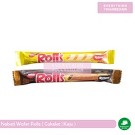 Nabati Wafer Rolls Richesse Richoco snack wafer roll