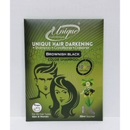Unique Hair Darkening Brownish Black (30ML/1's)