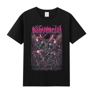 เสื้อยืดวินเทจผ้าฝ้ายคอกลมเสื้อยืดผู้ชายแขนสั้นครึ่งแขนฤดูร้อนเสื้อผ้าผู้ชายเสื้อผ้าเยาวชน babymetal