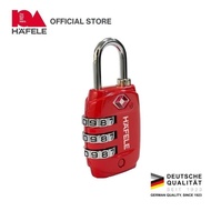 MERAH Hafele TSA Suitcase Lock 331 - TSA Suitcase Lock - Red