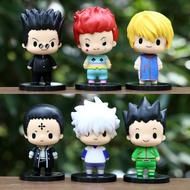 Hunter x Hunter Action Figure | HXH H x H Dot Eyes Anime Display | Killua Zoldyck Gon Freecss Kurapi
