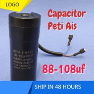 1 pcs 88-108uf Fridge Capacitor Capacitor Refrigerator Capacitor 88-108uf Motor Start