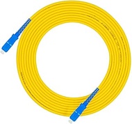 Jeirdus 30Meters 100ft SC to SC Fiber Optic Cable Jumper Optical Patch Cord Simplex Single-Mode 9/12