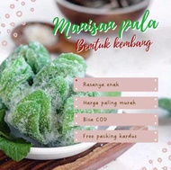 manisan pala kering 250 gram manisan pala camilan manis