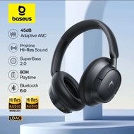 Baseus BH1/EH10 NC ANC Wireless Headphones 45dB Adaptive Hybrid Noise Cancelling Headsets Hi-Res LDA
