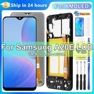 5.8'' Display Screen for Samsung Galaxy A20e A202 A202F A202K Lcd Display Touch Screen with Frame Re