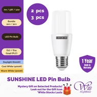 ★Mystery Gift★ SUNSHINE LED Pin Bulb LED Light Bulb (E14 / E27 / G24d (PLC) ; 7W / 9W / 12W)