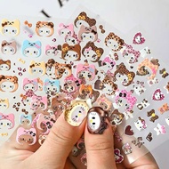 Hello Kitty 5D nail art Sticker