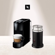 Nespresso 膠囊咖啡機 Essenza Mini黑+Aero3黑色奶泡機