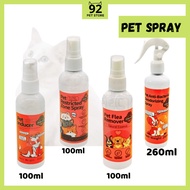 【92 PETSTORE】Smart Petz Pet Flea Remover Pet Inducer Pet Restricted Zone Spray Pet Anti-Bacteria Deo