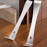 [stock] 2PC Stainless Steel Pry Bar Scraper Tool set Flat Pry Nail Puller Carpentry Tool