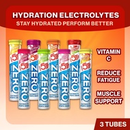 High5 Zero Electrolyte Drink 20 Tablets 3 Tubes 60 Tablets Endurance Sports Running Select Flavour