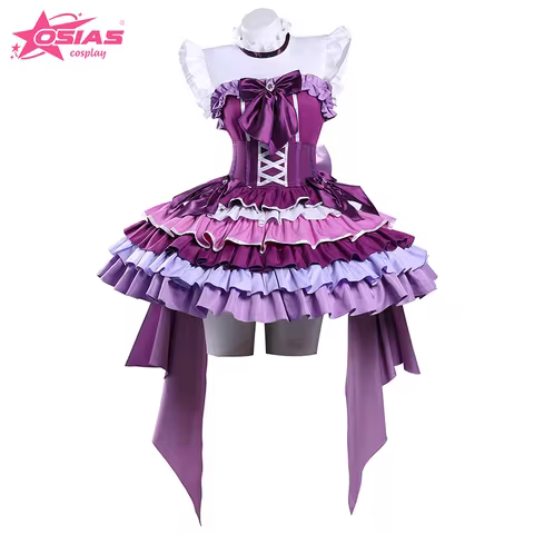 Madoka Magica Akemi Homura Cosplay Costume Magia Stage Performance Outfit