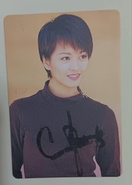 梁詠琪 親筆簽名 絕版 yes card