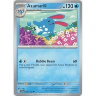 Pokemon Azumarill Card - 034/142 - Uncommon