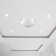 EVE โคมไฟติดเพดาน สไตล์เรียบหรู โคมไฟตกแต่ง สำหรับใส่หลอดไฟ ขั้ว E27 จำนวน 3 หลอด (โคมเปล่าไม่รวมหลอ