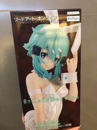 全新無開過正版，景品刀劍神域BiCute Bunnies詩乃白色珍珠兔女郎Figure