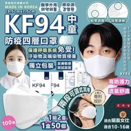韓國🇰🇷INT KF94中童防疫四層口罩(一套2盒)