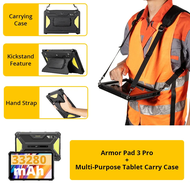 【Di selaangor】 ulefone Armor Pad 3 Pro Rugged Tablet 33280 mAh MediaTek MT8788 16GB RAM(8 + 8) 256GB