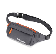 全城熱賣 - 男女同款運動跑步腰包 手機腰包 馬拉松裝備健身超薄隱形腰帶多功能防水【灰色】#H143028227