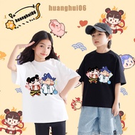 the movie nezha2 nezha & Crayon Shin-chan tshirt unisex for children tshirt 100-150cm #NZ019
