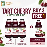 [BUY 3 FREE 1] Radiant Organic Pure Tart Cherry Juices 946ml Drink Tart Cherry Regen -Halal
