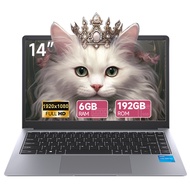 โน้ตบุ๊ก Founder 14 นิ้ว Intel Celeron N3350 RAM 6GB SSD 64GB+128GB Windows 10 WiFi 5 Bluetooth 5.0