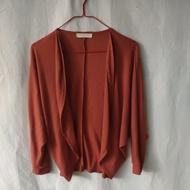 Korean Style Orange Bolero Cardigan