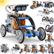 STEM 13-in-1 Educational Solar Robot Toy for 8-12 Years Old Boys, Educational Toys DIY Science Kit S