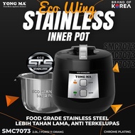 YONG MA Rice Cooker - Magic Com Inner Stainless 2 Liter SMC-7073 / SMC7073