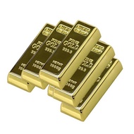 USB Drive Metal Bullion Gold Bar 2.0 Memory Stick 4Gb 8Gb 16Gb 32Gb 64Gb 128Gb U Disk Pendrive Flash
