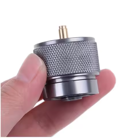 New 1LB Camping Gas Stove Adapter Gas Tank Adapter Coleman Gas Tank Convert Cylinder LPG Canister Ad