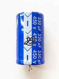 ELCO 330UF 450V (1 BUAH) KAPASITOR CAPACITOR ELCO KAPASITOR ELKO KAPASITOR 330 UF 450 V