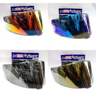 KYT TT COURSE FLAT VISOR HELMET GLASS TT COURSE FLAT IRDIUM ALV GENESIS KBR TTC MLA TTC G2 FRESTIGE 