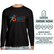 BNI 76th Anniversary Long Sleeve T-Shirt Higher Jump Together with Advanced Indonesia - Kaosilogis
