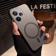 Sạc không dây ốp điện thoại cho realme Neo 7 Mới siêu mỏng Chống Sốc cứng bảo vệ viền nâng PC Bìa Nz