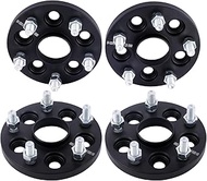 DCVAMOUS 4PC Black 5x100 Hubcentric Wheel Spacers 20MM with 12x1.25 Studs Compatible with Subaru 5 Lug for 2013-2022 BRZ | 1995-2022 Impreza WRX | 1998-2018 Forester | 2013-2022 XV Crosstrek