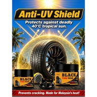[Goodbye Yellowing/Cracks] Japanese Tire Coating Wax/Car Tire Shine/Anti-Crack Wax