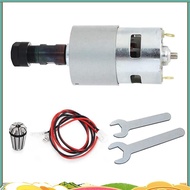 DC Motor CNC 775 Spindle Motor 100W 12-24VDC 20000RMP + ER11 Collet for DIY Mini CNC 3018 3018Pro 30