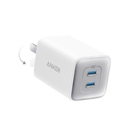 Anker 523 Nano 47W 2 USB-C Port charger With ActiveShield 2.0 PIQ 3.0 Foldable PPS Fast Charger