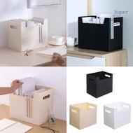 Super File Holder Box Desk Book Holder File Storage Rack Stand Bookshelf File Holder